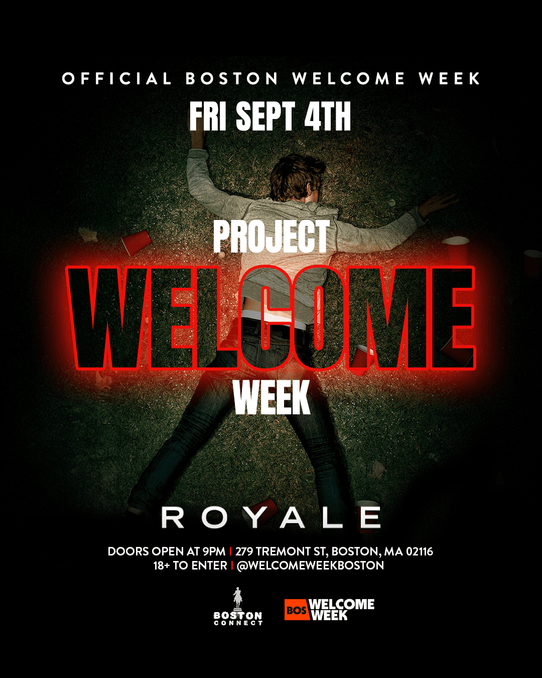 (18+) PROJECT WELCOME WEEK @ ROYALE
