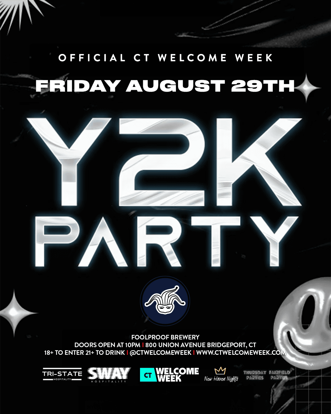 (18+) WELCOME WEEK DAY 2 - Y2K: 2000’s PARTY