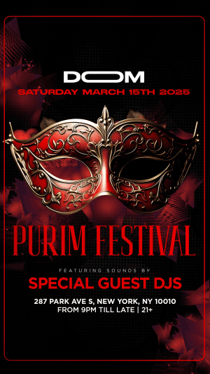 Purim Festival At The Dom