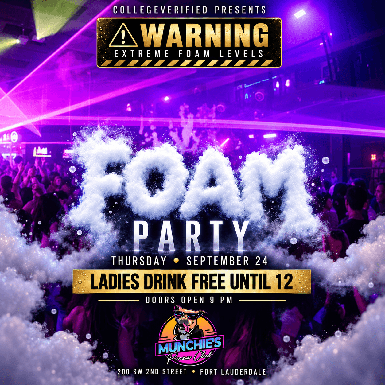 Foam Party - Scandalous Thursdays