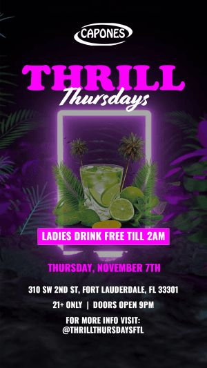 Thrill Thursdays 11/7