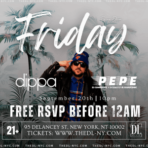 EGLAH & BEN’S BIRTHDAY: Friday @ The DL 9/20