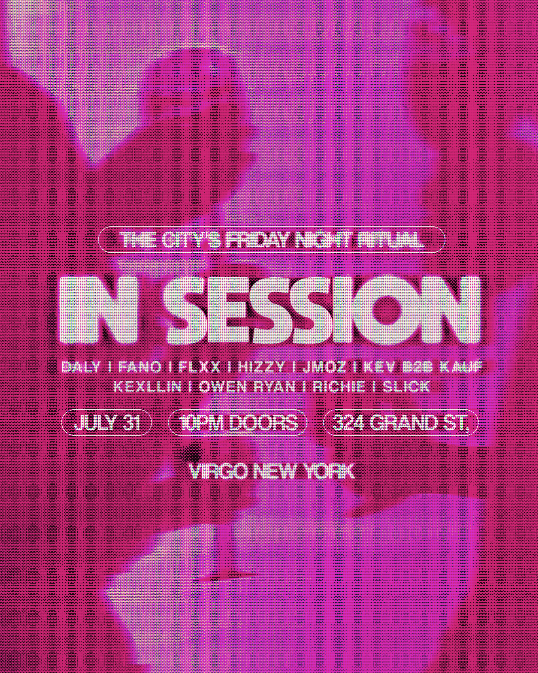 VIRGO IN SESSION 7/31