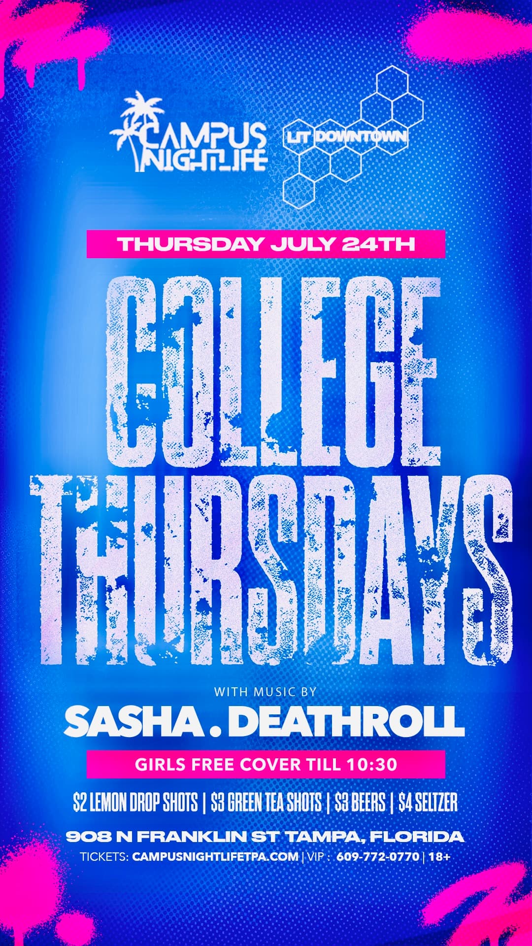 LIT COLLEGE THURSDAYS (SUMMER EDITION)
