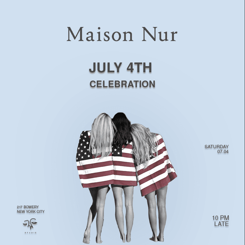 Independence Day Celebration at MAISON NUR & STUDIO| SOHO'S