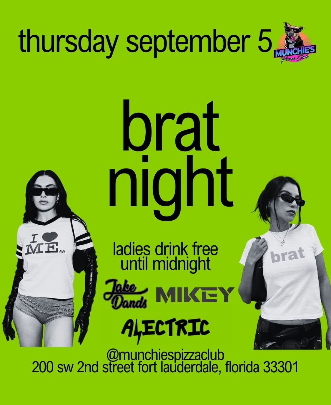 9/05 BRAT NIGHT @ MUNCHIE'S FORT LAUDERDALE