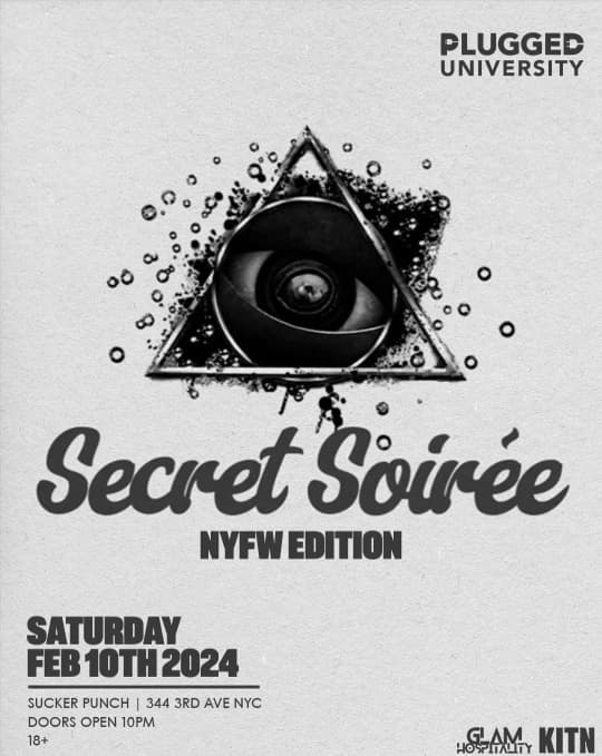 Secret Soirée: NYFW EDITION (18+) 2/10 @ SUCKER PUNCH