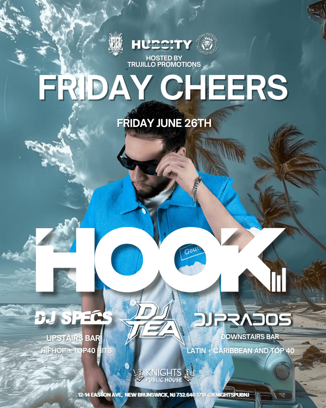 Friday Cheers w/ DJHook !