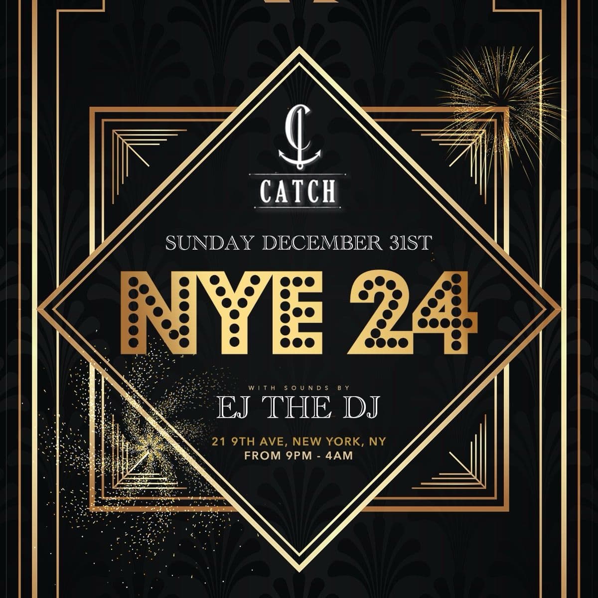 NEW YEARS EVE 2024 @ CATCH