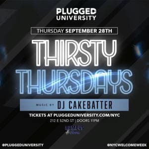 Thirsty Thursdays (18+) 9/28 @ Room 52