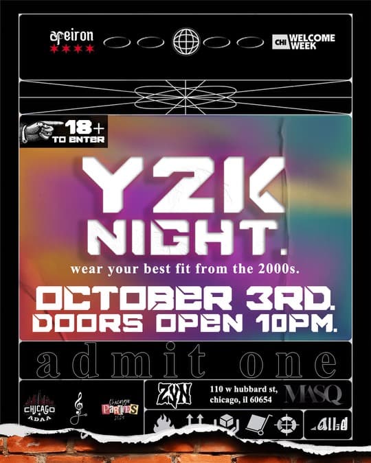 Y2K: 2000’S HITS PARTY (18+)