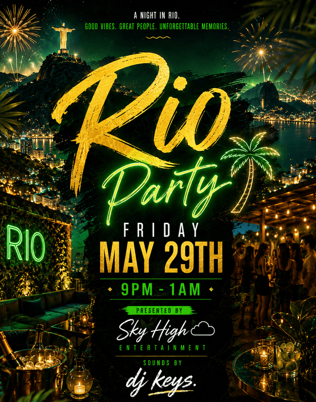 Sky High: Rio Party