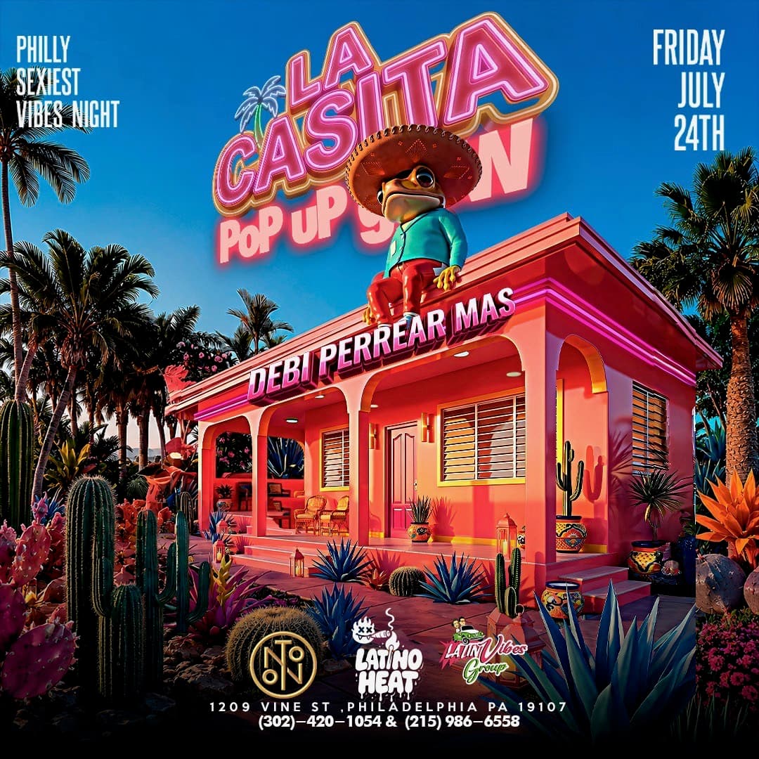 La Casita: Pop Up Glow Party @ NOTO Philadelphia