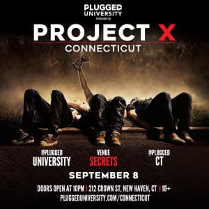 PROJECT X: (18+) 9/8 @ SECRETS