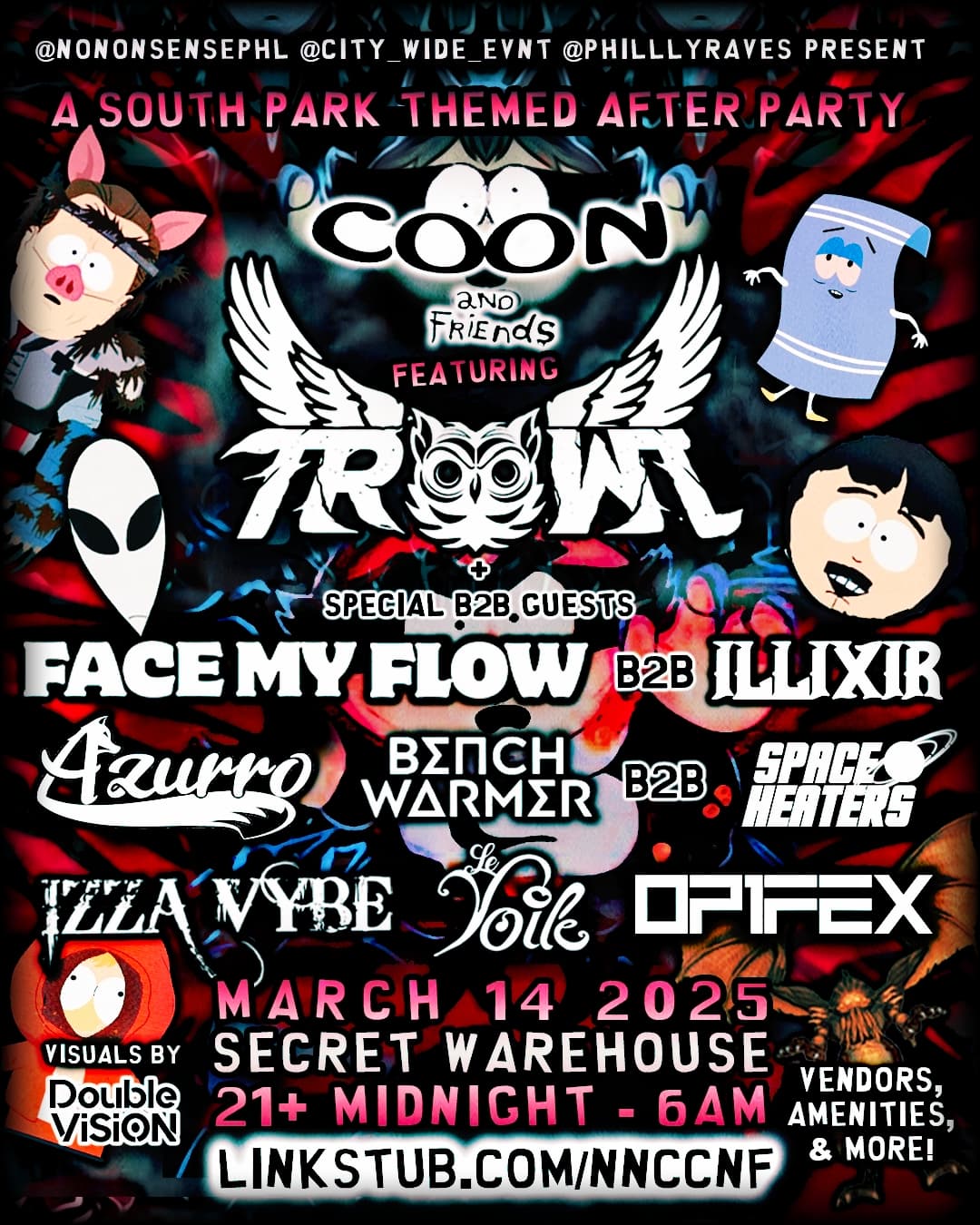 CnF: A South Park Themed After Party
