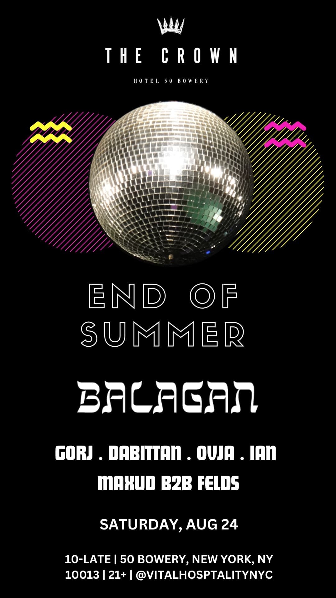 END OF SUMMER BALAGAN @ THE CROWN