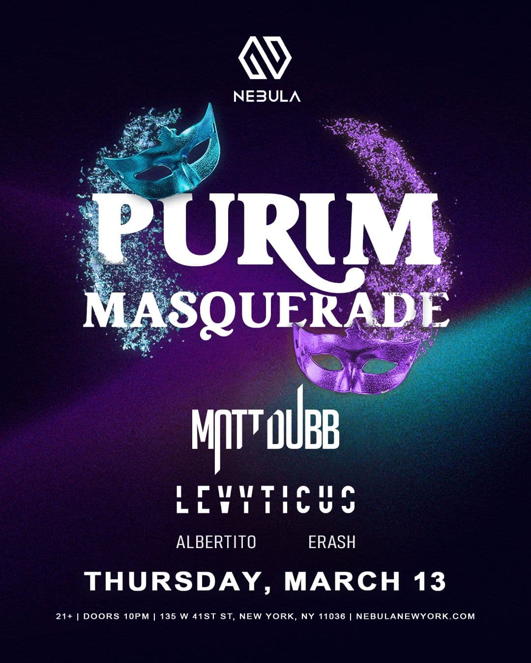 PURIM MASQUERADE
