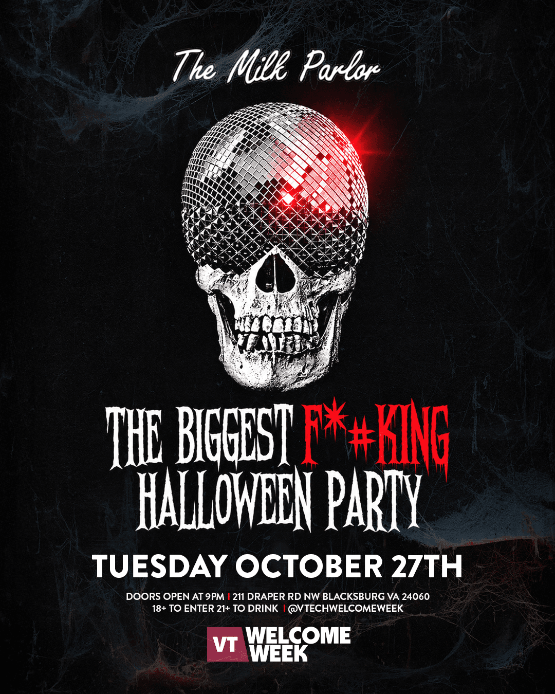 (18+) THE BIGGEST F*#KING HALLOWEEN PARTY