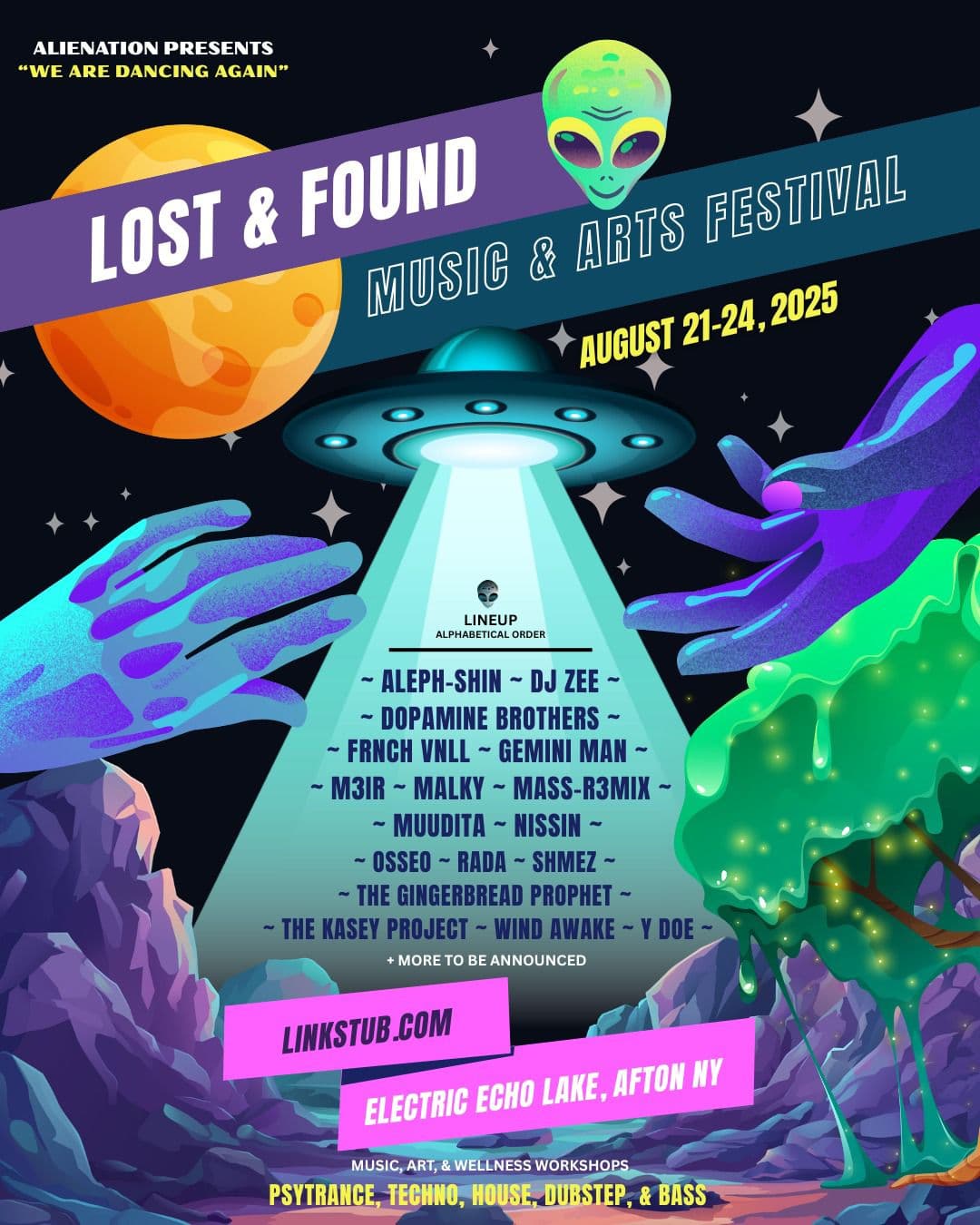 LOST & FOUND - MUSIC & ARTS FESTIVAL