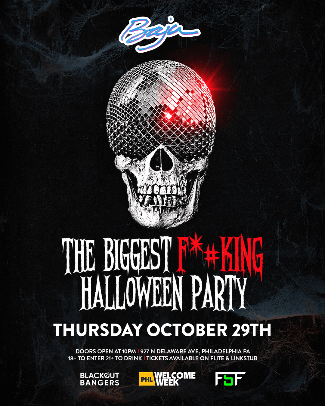 (18+) THE BIGGEST F*#KING HALLOWEEN PARTY