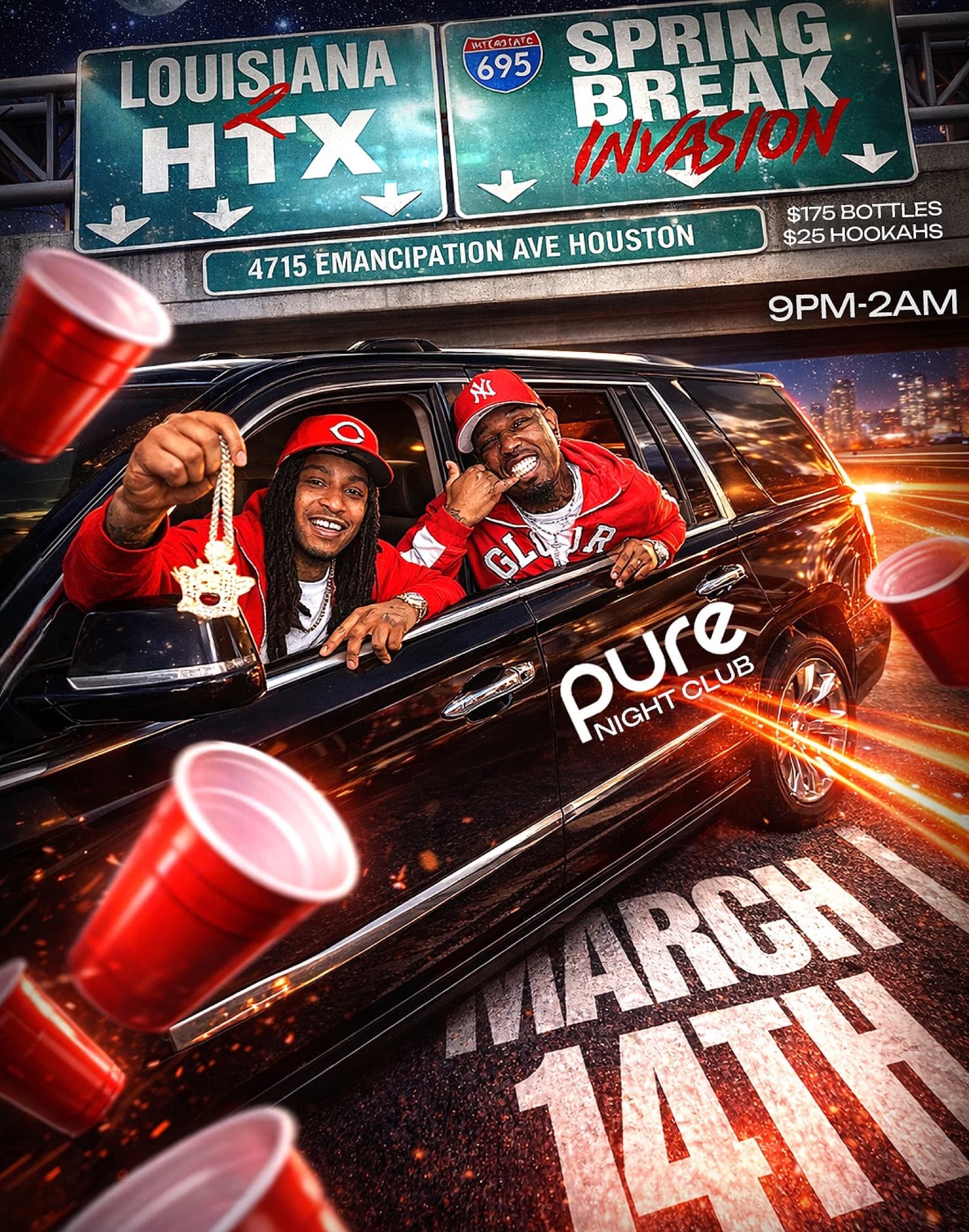 Spring Break Invasion: Louisiana vs HTX