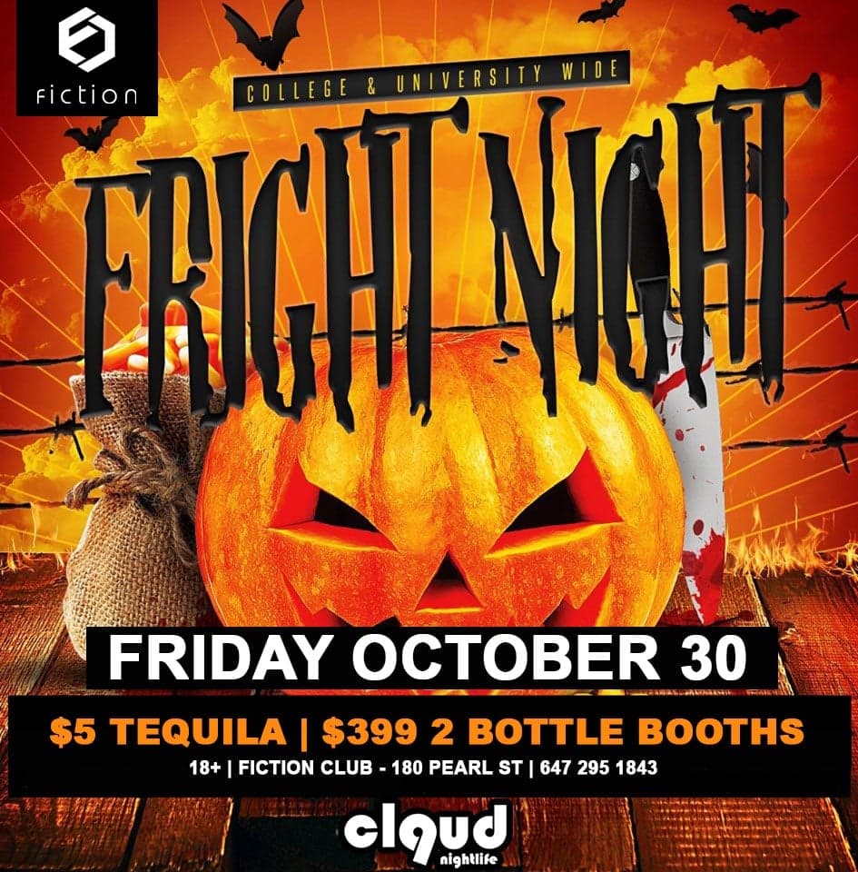FRIGHT NIGHT 2026 @ FICTION | FRI OCT 30 | 1500+ PEOPLE
