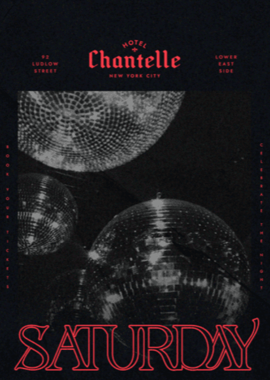 SATURDAY PARTY @ HOTEL CHANTELLE 10/21