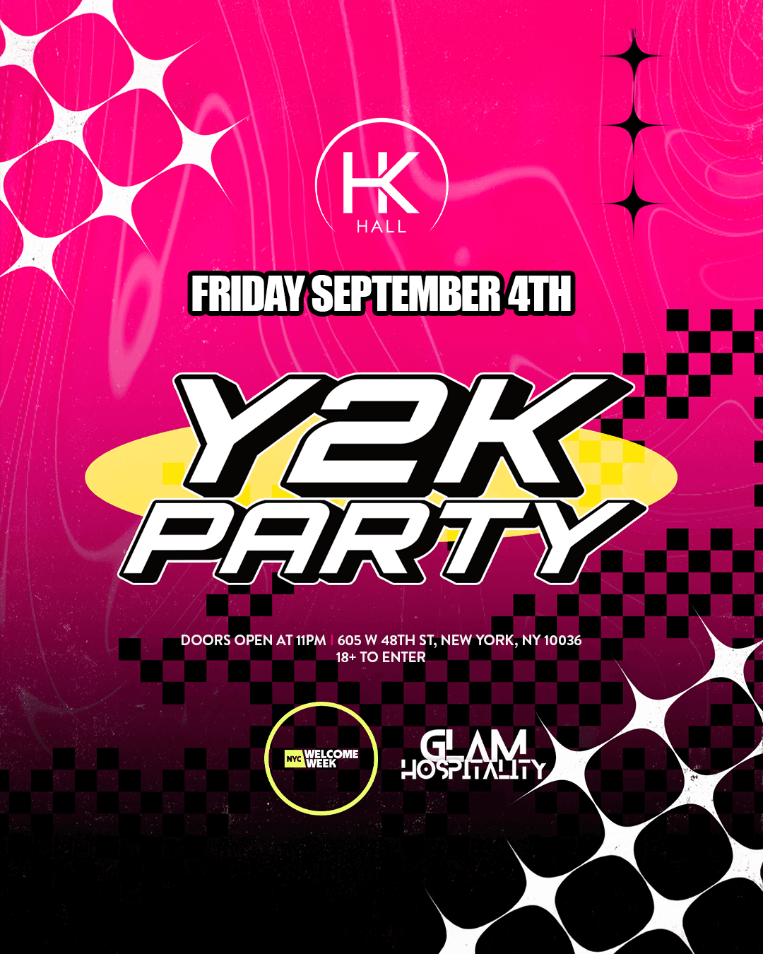 Y2K Party🪩 Welcome Week Day 5