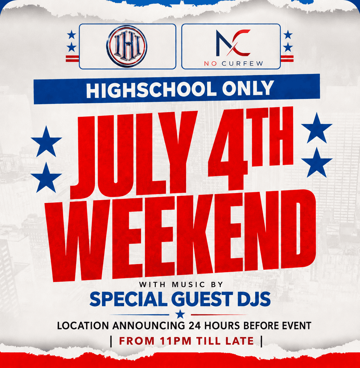 JULY 4 WEEKEND 7/4