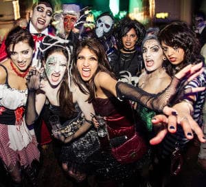 The Haunting Of Hell's Kitchen HK Hall NYC Halloween party 2023