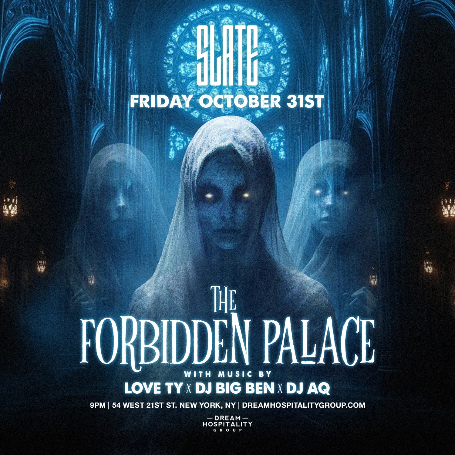 THE FORBIDDEN PALACE @ SLATE 10/31