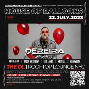 The House of Balloons Day Party