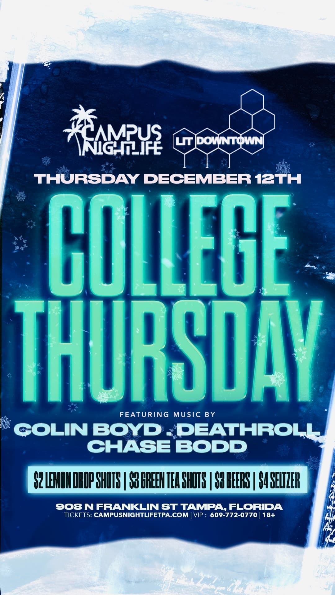 LIT COLLEGE THURSDAY (WINTER EDITION)