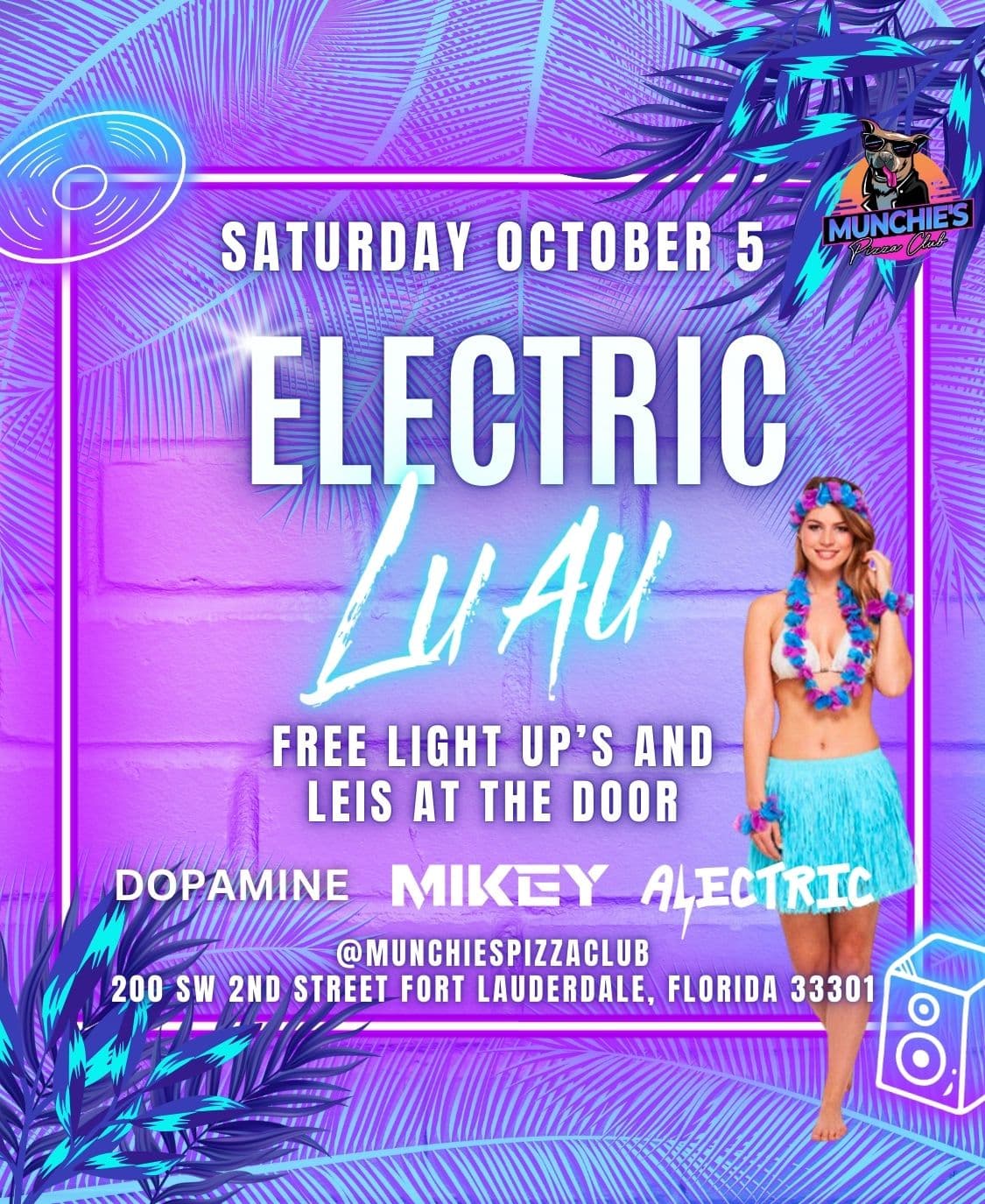 10/05 ELECTRIC LUAU @ MUNCHIE'S FORT LAUDERDALE