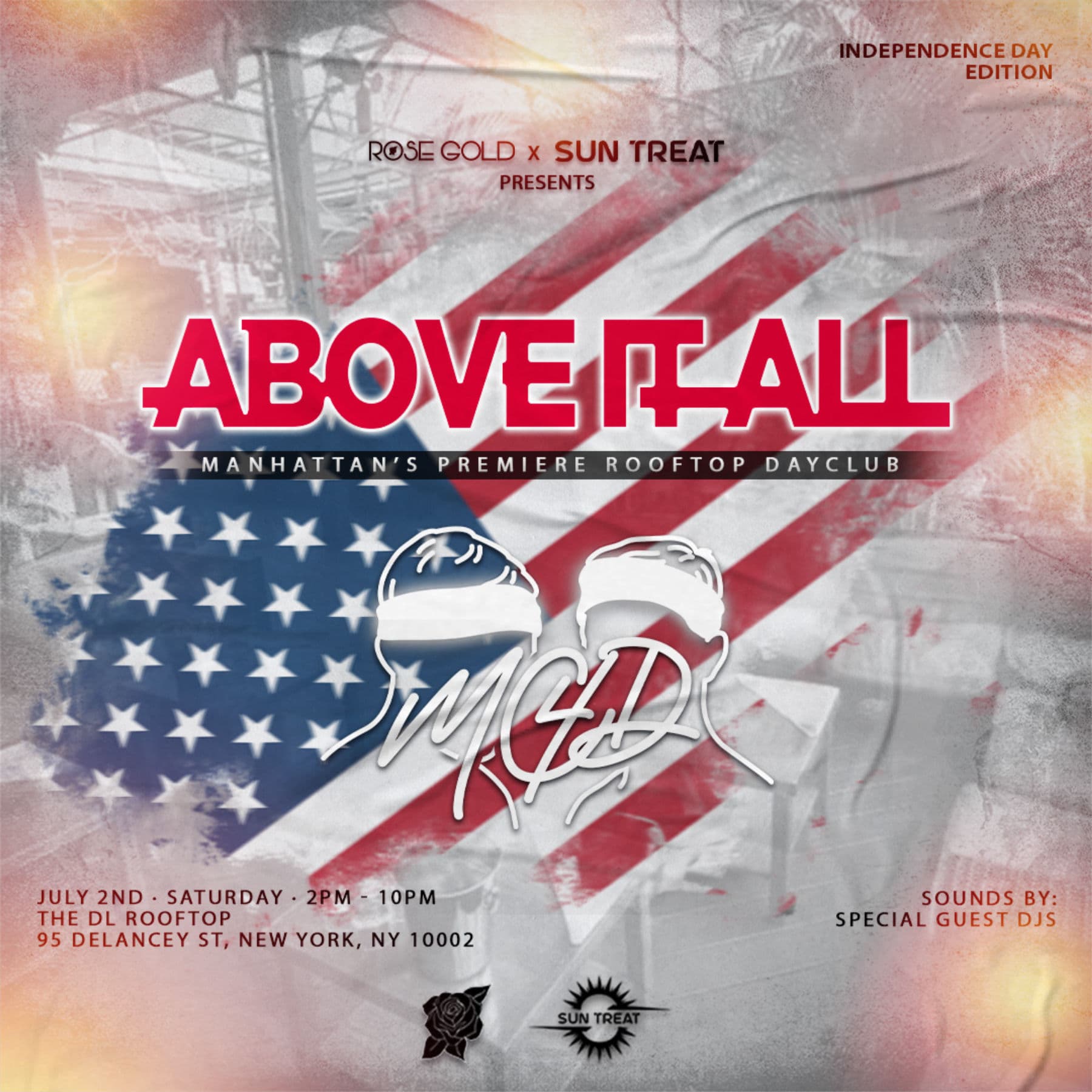 Above it All - Rooftop Party - July 2nd