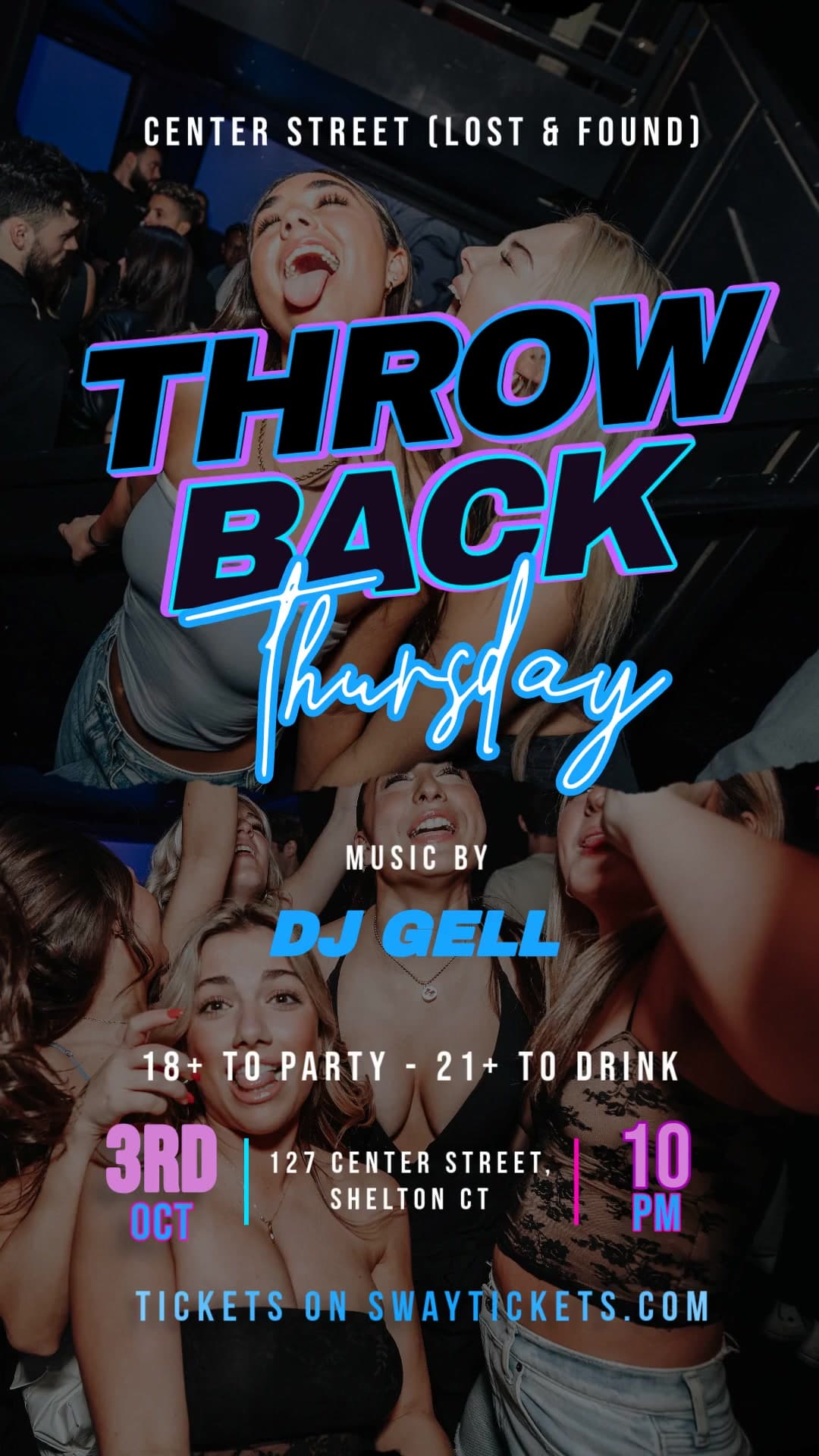 Throwback Thursday at Lost & Found (18+)