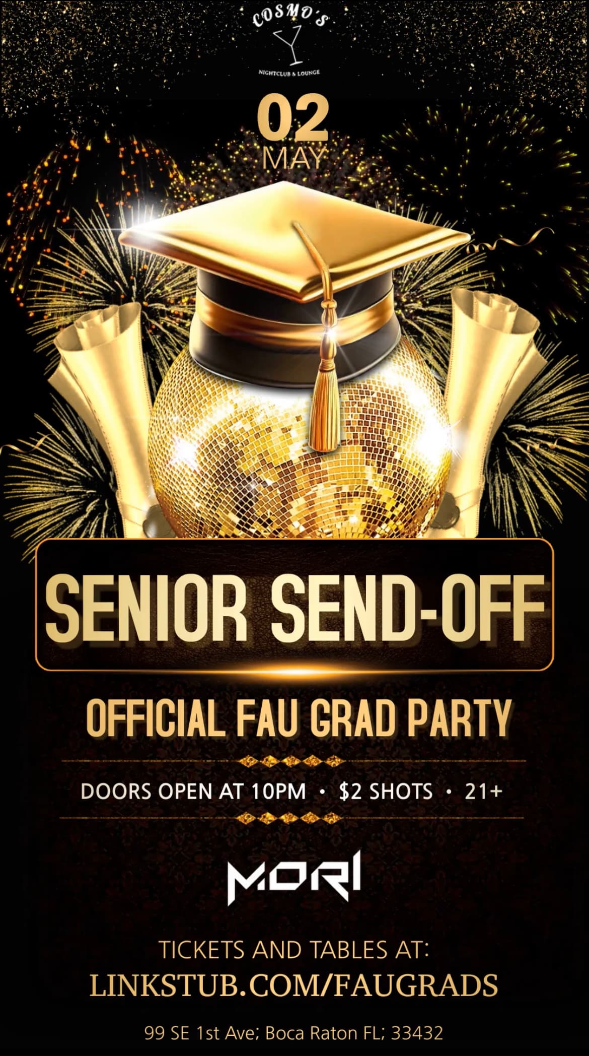 SENIOR SEND-OUT @ Cosmo’s