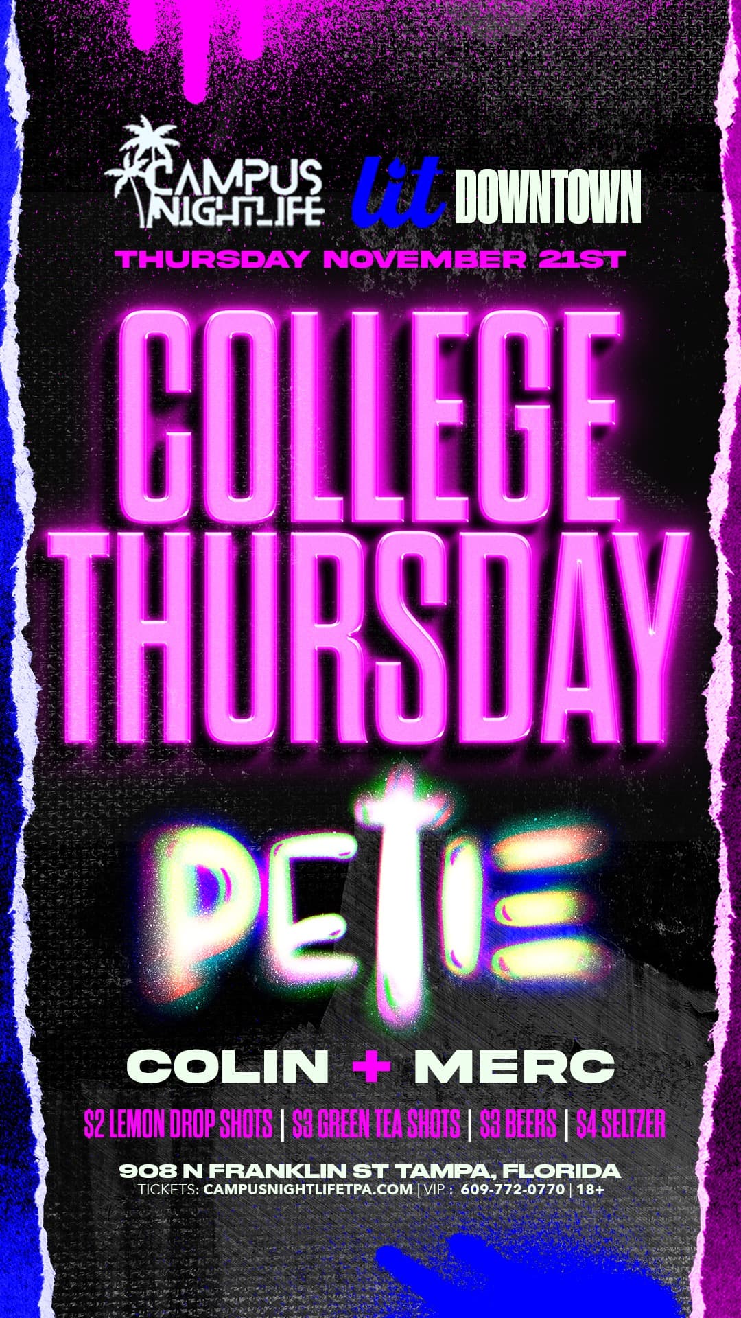 LIT College Thursday (THANKSGIVING PREGAME EDITION)