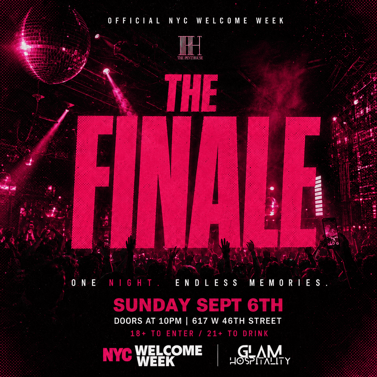 (18+) WELCOME WEEK - DAY 7: THE GRAND FINALE