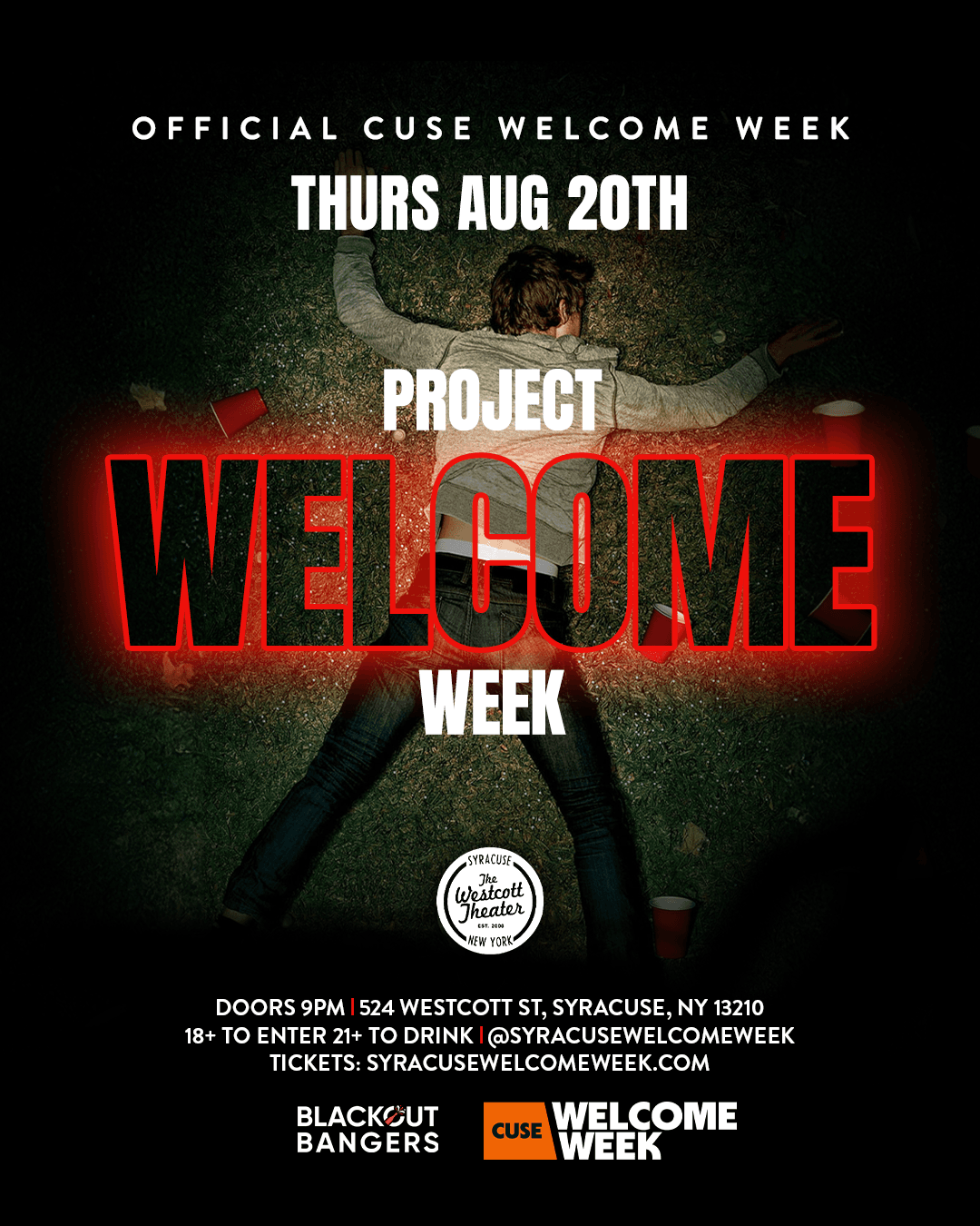 (18+) SYRACUSE WELCOME WEEK: PROJECT X