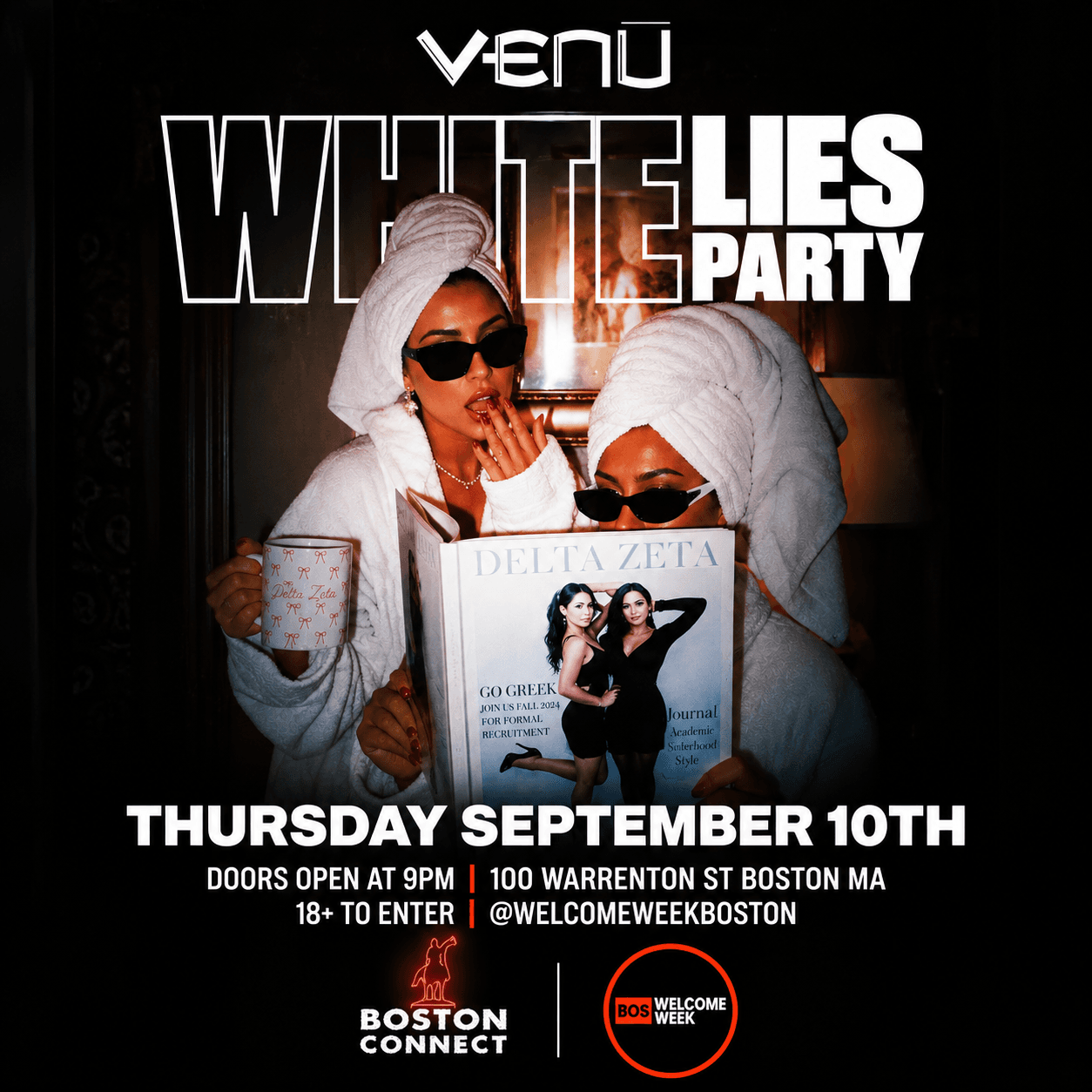 (18+) WHITE LIES PARTY @ VENU