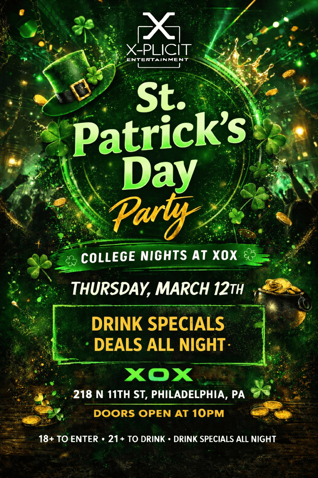 St Patrick Day Party